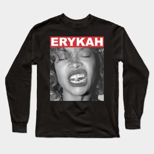 Erykah Badu Rhythmic Repertoire Long Sleeve T-Shirt